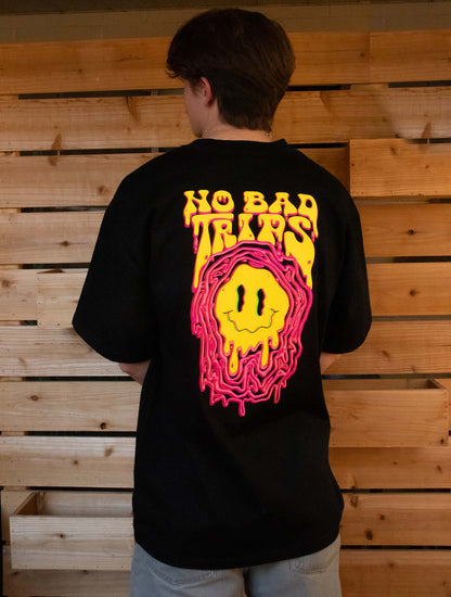 Twin x Flames "No Bad Trips" Oversized T-Shirt